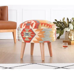 Atelier del Sofa Tabure Sefian, 46x42x46cm, Šareni
