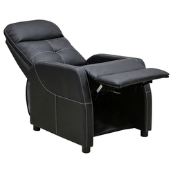 FOTELJA ZA GLEDANJE TELEVIZOR 65/80-105/90-154 cm , crna