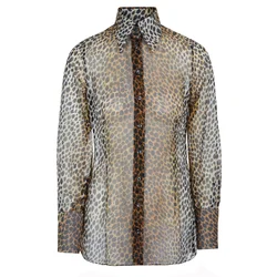 DOLCE & GABBANA Bluza Dolce & Gabbana Bluse rjava