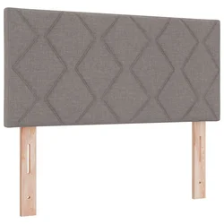 Uzglavlje Sivo-smeđa 90 cm tkanina