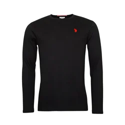 U.S. POLO ASSN. Majica  rdeča / črna