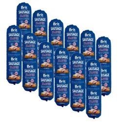 BRIT Sausage Chicken & White Fish 12x800 g