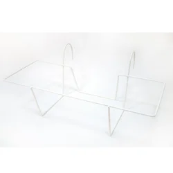 Drzač za žardinjere beli 50 cm