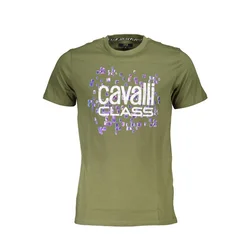 CAVALLI CLASS Muška majica QXT61U-JD060_VERDE_04050, Zelena