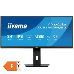 XUB3493WQSU-B6 34 IPS Ultra wide flat screen with PIP, PBP and height adjustable stand ( XUB3493WQSU-B6 )