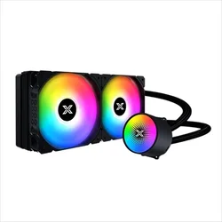 KSIGMATEK Cooler CPU AIO LIKUID KILLER Ks 240 ARGB, 2k120mm ARGB ventilator, EN47697