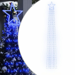 Svjetlo za božićno drvce 320 LED plave 375 cm