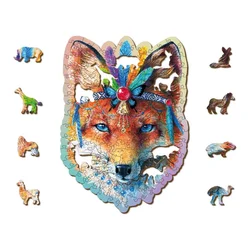 Mystic Fox Wooden Puzzle M (150 Pieces)