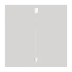 Kabl za napajanje EDI 1x E27/60W/230V, 90 cm, bela