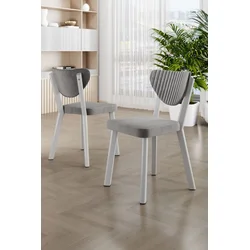 HANAH HOME Set stolica (4 komada) Arfe Grey White