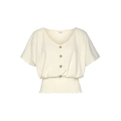LASCANA Bluza kremna