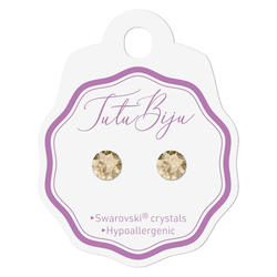 Tutu Biju uhančki 7.1 MM LIGHT SILK