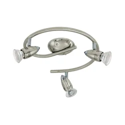Eglo 78024 -LED zidna reflektorska svetiljka MAGNUM 3xGU10/3W/230V 3000K mat hrom