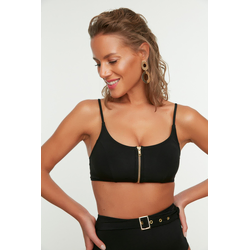 Bikini top Trendyol Zip detailed