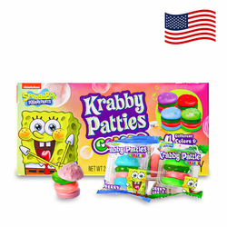 Spongebob Krabby Patties Colors (Theatre Box) - bonboni, 72g