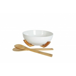 TCC PLUS DESIGN skleda na bamboo podstavku.+ žlice TCC204