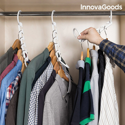 InnovaGoods Organizator obešalnikov za do 40 oblačil