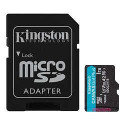 KINGSTON Memorijska kartica U3 V30 microSDXC 1TB Canvas Go Plus 170R A2 + adapter SDCG3/1TB
