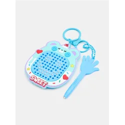 Sinsay - Privezak za ključeve sa magnetnim igrama i stylus olovkom - šareno