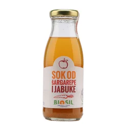 Biosil Sok od šargarepe i jabuke, 250ml