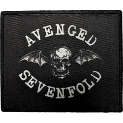Avenged Sevenfold Deathbat Crest Našitek za šivanje