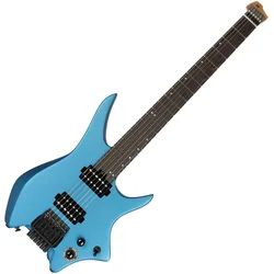 HILS Guitars HN3 NEXT Metallic Electric Blue Kitara headless (Kot novo)