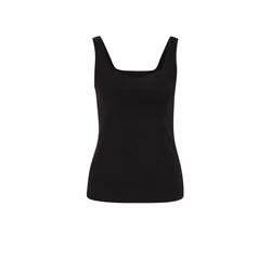 WE Fashion Top črna