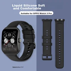 Xuanyi Zamenska narukvica za pametni sat za OPPO Watch 3 Pro, Crna