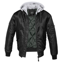 Zimska jakna - MA1 Sweat - BRANDIT - 3150-black-grey