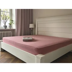 Čaršav Pamuk - Lastiš 90x200/25cm Pink color ( VLK000321-pinkn )