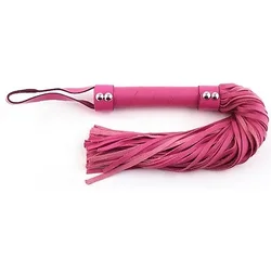 ROUGE Short leather flogger pink