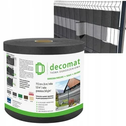 Decomat trak za ograjo 19,3 x 26 m, GRAFIT
