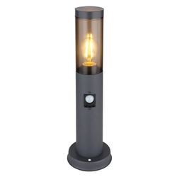 Globo 3158SAS - Spoljašnja lampa sa senzorom BOSTON 1xE27/15W/230V 45 cm IP44