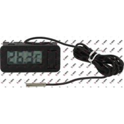 Digitalni termometer -50 do +70 °C, črn