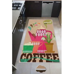 Conceptum Hypnose Tepih Hmnt569, Pravougaoni, 80x200 cm, Šareni