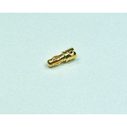 Konektor moški zlati 3,5mm