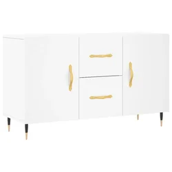 Komoda bijela 100x36x60 cm od konstruiranog drva