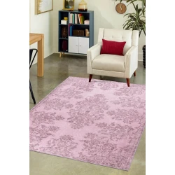 Conceptum Hypnose Tepih Folk Chenille 02, 75x230cm, Roze