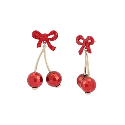 Betsey Johnson Uhani Love Spell zlata/rdeča