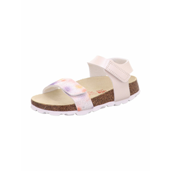 Superfit Fussbettpantoffel Sandales Fille – Chaussons D'Intérieur & Sandales D'Été Confortables Avec Boucles Réglables