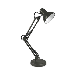 Stona lampa AURIQ 1xE27/60W/230V crna
