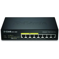 D-link switch 8p d-link dgs-1008p/e metall poe+ ( dli002 )
