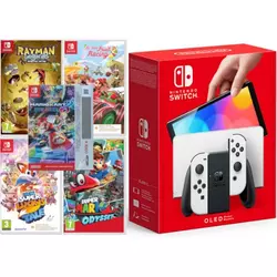 Konzola Nintendo Switch OLED (White Joy-Con)