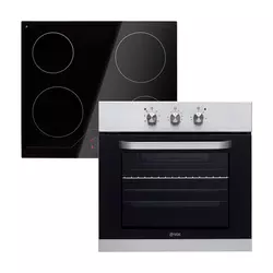 Ugradni set Vox SET 2110400, 65 l, 2.6 kW, Crna / Inox