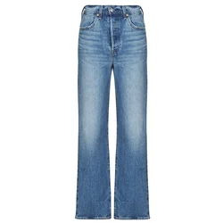 Levis RIBCAGE STRAIGHT ANKLE Modra