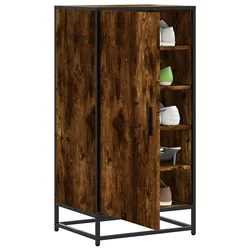 Stalak za cipele boja hrasta 48x38x97,5 cm konstruirano drvo