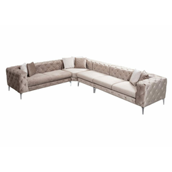 ATELIER DEL SOFA Ugaona garnitura Como Corner Left Beige
