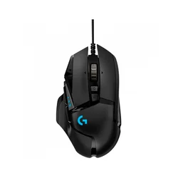 LOGITECH G502 Corded Gaming Mouse - HERO - BLACK - USB - EER2