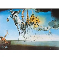 BLUEBIRD Puzzle Salvador Dali - Skušnjava svetega Antona 1000 kosov