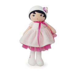 Lutka za bebe Perle K Tendresse Kaloo 25 cm u bijeloj haljini od nježne tkanine u poklon-kutiji od 0 mjeseci